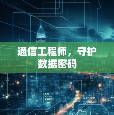 通信工程师,守护数据密码