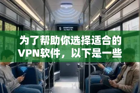 为了帮助你选择适合的VPN软件,以下是一些建议和推荐,根据你的使用场景和需求进行综合考虑