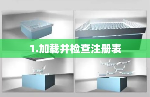 1.加载并检查注册表