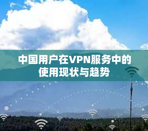 中国用户在VPN服务中的使用现状与趋势