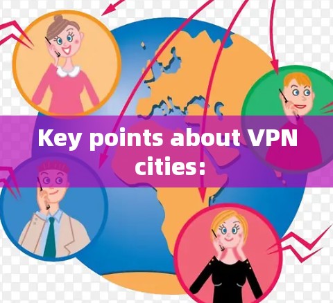 Key points about VPN cities: