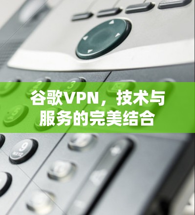 谷歌VPN,技术与服务的完美结合