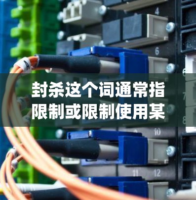 封杀这个词通常指限制或限制使用某种产品或服务。因此,封杀vpn可能是指对VPN服务进行限制,以防止其被误用或滥用。为了防止这种情况,需要采取相应的措施,例如