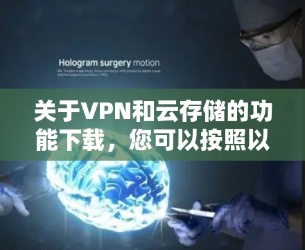 关于VPN和云存储的功能下载，您可以按照以下步骤进行