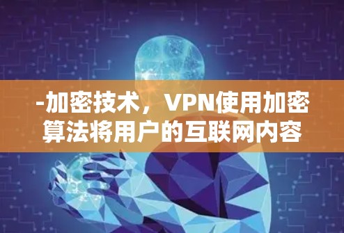 -加密技术,VPN使用加密算法将用户的互联网内容加密,防止被未经授权的网络或服务器访问