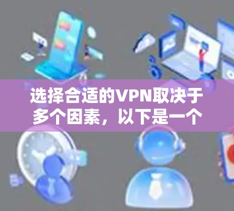 选择合适的VPN取决于多个因素，以下是一个清晰的步骤指南