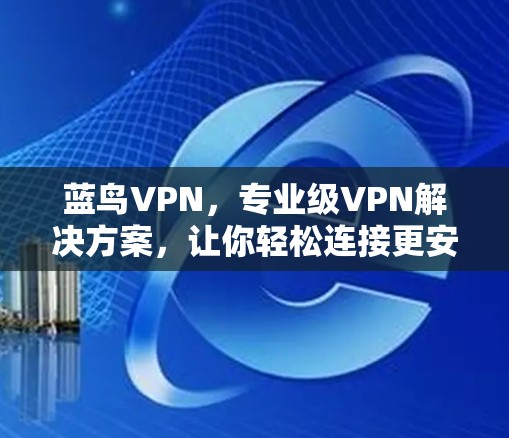 蓝鸟VPN,专业级VPN解决方案,让你轻松连接更安全的网络