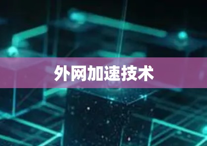 外网加速技术 外网加速技术