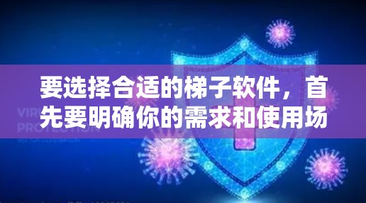 要选择合适的梯子软件，首先要明确你的需求和使用场景。以下是对梯子软件推荐的分类和分析