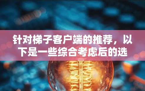 针对梯子客户端的推荐，以下是一些综合考虑后的选择