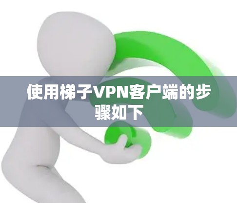 使用梯子VPN客户端的步骤如下