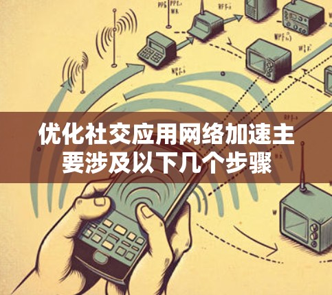 优化社交应用网络加速主要涉及以下几个步骤