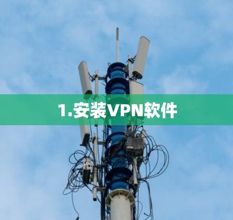 1.安装VPN软件 1.安装VPN软件