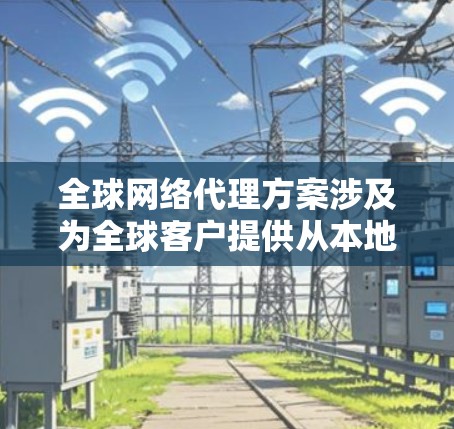 全球网络代理方案涉及为全球客户提供从本地到国际的网络服务,确保网络覆盖全球范围内的设备和业务。以下是一个全面的全球网络代理方案的步骤和考虑 全球网络代理方案涉及为全球客户提供从本地到国际的网络服务,确保网络覆盖全球范围内的设备和业务。以下是一个全面的全球网络代理方案的步骤和考虑