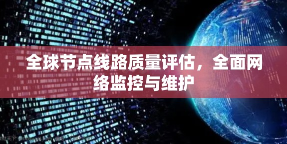 全球节点线路质量评估,全面网络监控与维护 全球节点线路质量评估,全面网络监控与维护