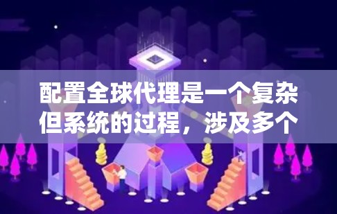 配置全球代理是一个复杂但系统的过程,涉及多个环节和步骤。以下是一个系统的指南,帮助您全面理解和操作全球代理 配置全球代理是一个复杂但系统的过程,涉及多个环节和步骤。以下是一个系统的指南,帮助您全面理解和操作全球代理