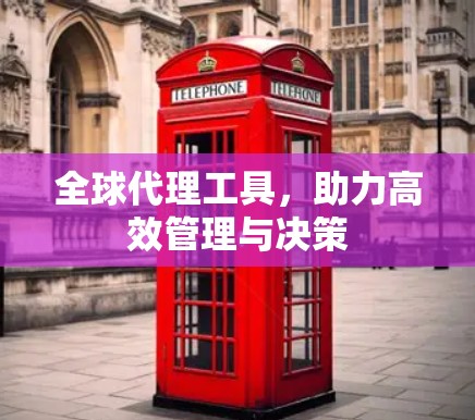 全球代理工具，助力高效管理与决策