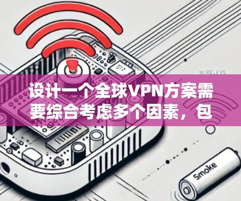 设计一个全球VPN方案需要综合考虑多个因素,包括技术、法律、安全、用户体验和国际合作。以下是一个系统的规划 设计一个全球VPN方案需要综合考虑多个因素,包括技术、法律、安全、用户体验和国际合作。以下是一个系统的规划