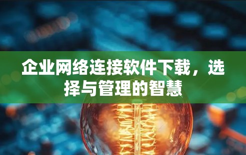 企业网络连接软件下载,选择与管理的智慧 企业网络连接软件下载,选择与管理的智慧