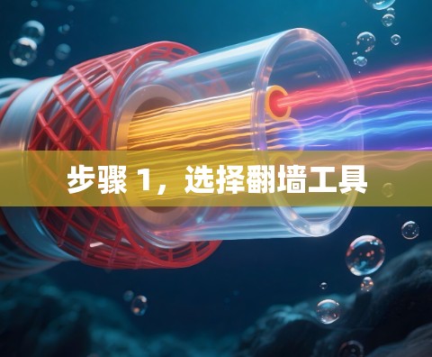 步骤 1，选择翻墙工具