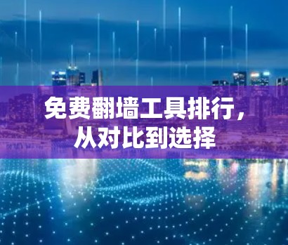 免费翻墙工具排行，从对比到选择