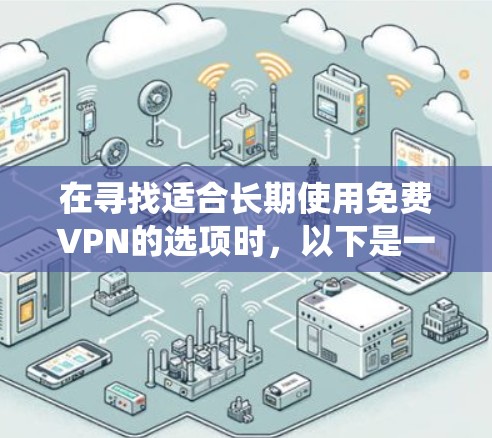 在寻找适合长期使用免费VPN的选项时,以下是一个系统的指南,帮助你做出明智的选择