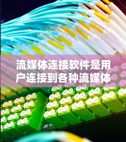 流媒体连接软件是用户连接到各种流媒体内容的工具,涵盖了免费和付费两种类型。以下是详细介绍