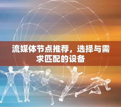 流媒体节点推荐，选择与需求匹配的设备