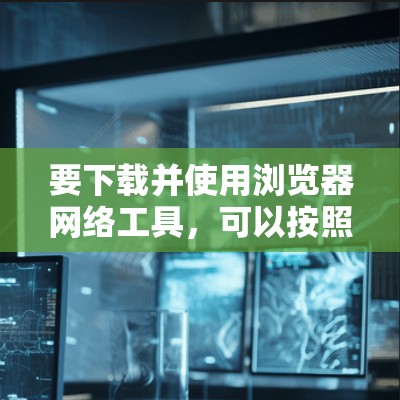 要下载并使用浏览器网络工具,可以按照以下步骤进行操作 要下载并使用浏览器网络工具,可以按照以下步骤进行操作