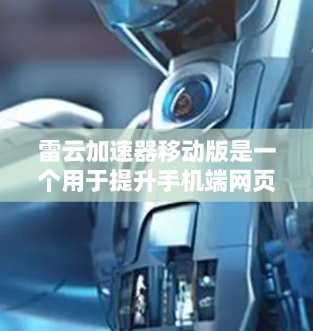 雷云加速器移动版是一个用于提升手机端网页加载速度的工具。以下是其主要配置项的详细信息