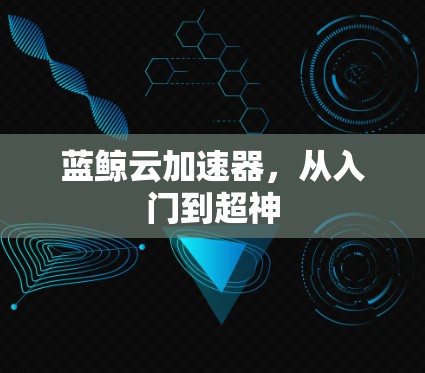 蓝鲸云加速器,从入门到超神 蓝鲸云加速器,从入门到超神