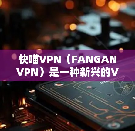 快喵VPN（FANGANVPN）是一种新兴的VPN服务，近年来因其技术创新和用户体验而受到广泛关注。以下是对快喵VPN体验的分析