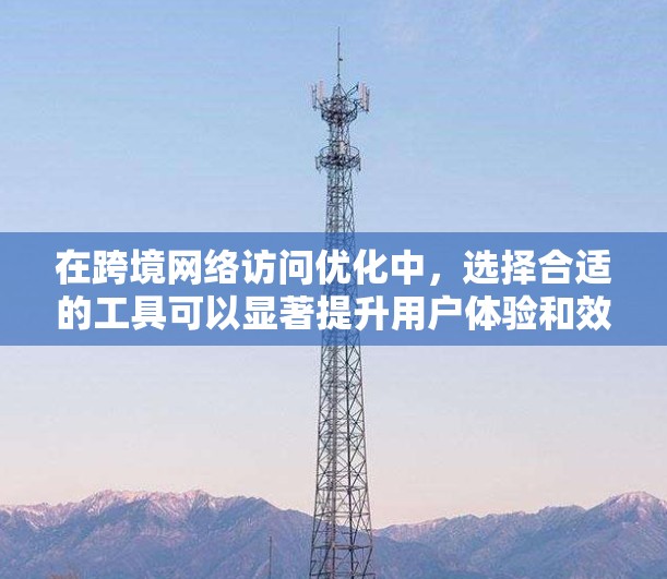 在跨境网络访问优化中,选择合适的工具可以显著提升用户体验和效率。以下是一些推荐的工具及其体验,帮助您更好地优化网络访问 在跨境网络访问优化中,选择合适的工具可以显著提升用户体验和效率。以下是一些推荐的工具及其体验,帮助您更好地优化网络访问
