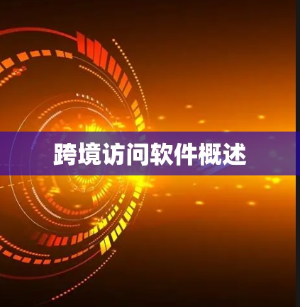 跨境访问软件概述