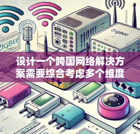 设计一个跨国网络解决方案需要综合考虑多个维度,确保网络的兼容性、安全性、可扩展性和适应性。以下是一个分步骤的解决方案设计指南 设计一个跨国网络解决方案需要综合考虑多个维度,确保网络的兼容性、安全性、可扩展性和适应性。以下是一个分步骤的解决方案设计指南